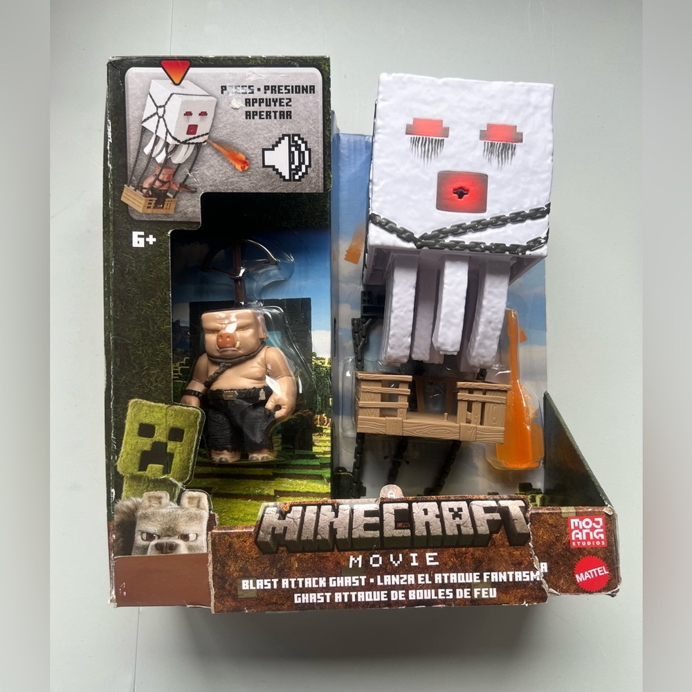 Minecraft Blast Attack Ghast Action Figure Playset